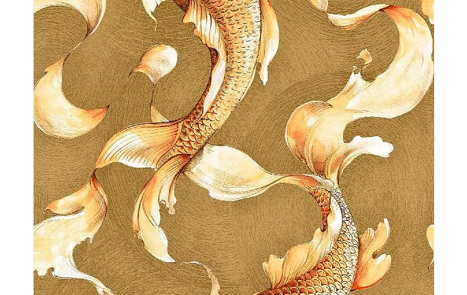 Американские обои Seabrook, коллекция Koi, артикул AI40605