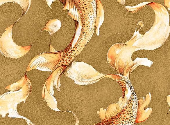 Обои Seabrook Koi AI40605