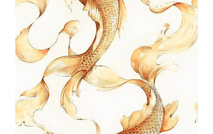 Американские обои Seabrook, коллекция Koi, артикул AI40610