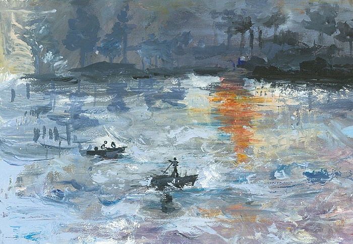 Панно и фотообои KT-Exclusive Flagman Series - French Impressionist FI72000M