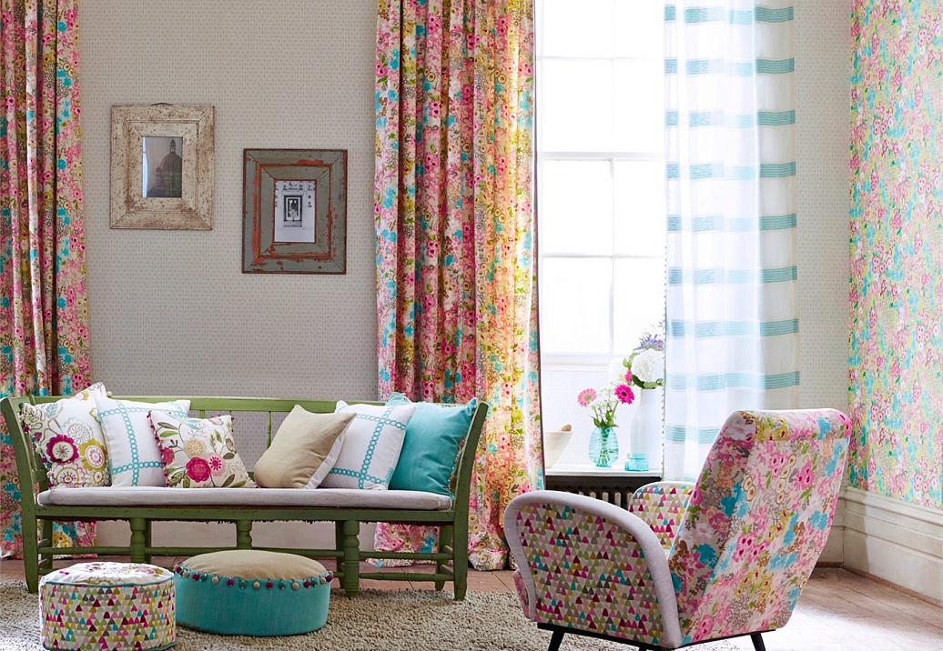 Ткань Harlequin Jardin Boheme 120275