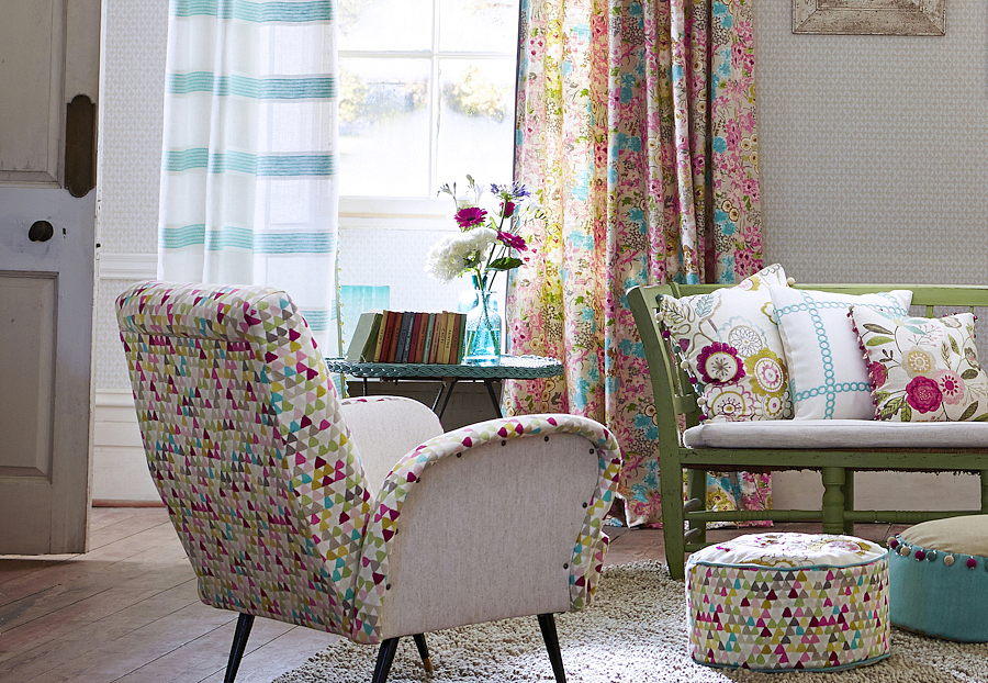 Ткань Harlequin Jardin Boheme 120271