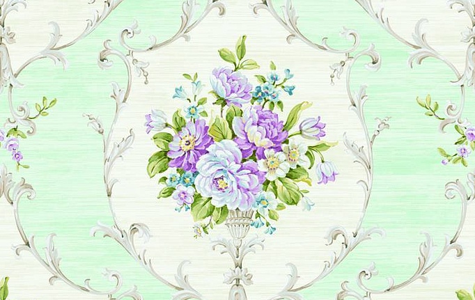 Американские обои Seabrook, коллекция Garden Rose, артикул RG60604