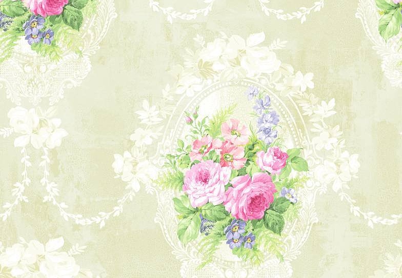 Обои Seabrook Garden Rose RG60705