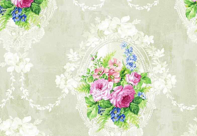 Обои Seabrook Garden Rose RG60707