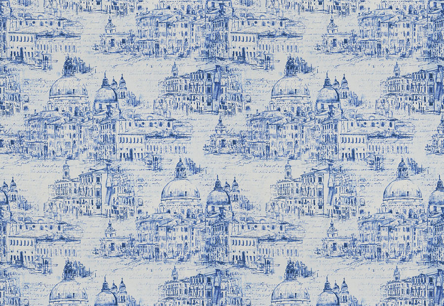 Ткань Trend Surf-Blue Prints & Wovens Vol.VIII 04407/Blue