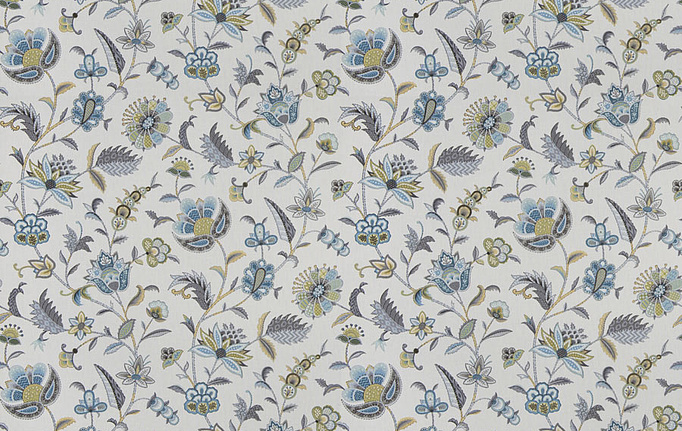 Американская ткань Trend, коллекция Surf-Blue Prints & Wovens Vol.VIII, артикул 04425/Peacock
