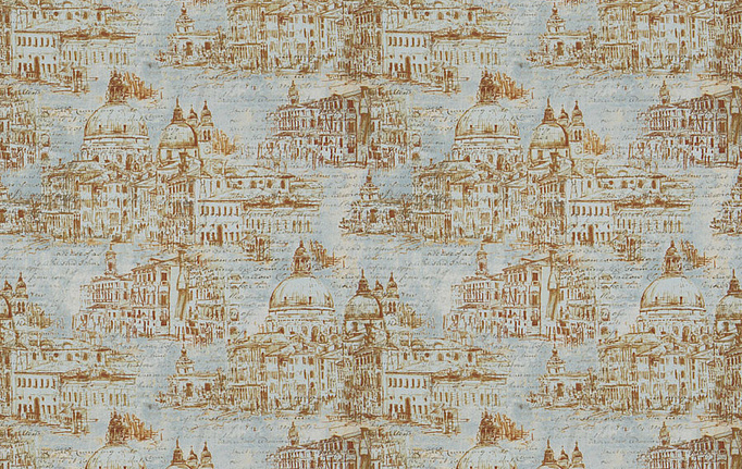 Американская ткань Trend, коллекция Surf-Blue Prints & Wovens Vol.VIII, артикул 04407/Vintage