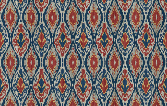 Американская ткань Trend, коллекция Navy-Amethyst Prints & Wovens Vol.II, артикул 04233/BlueMulti