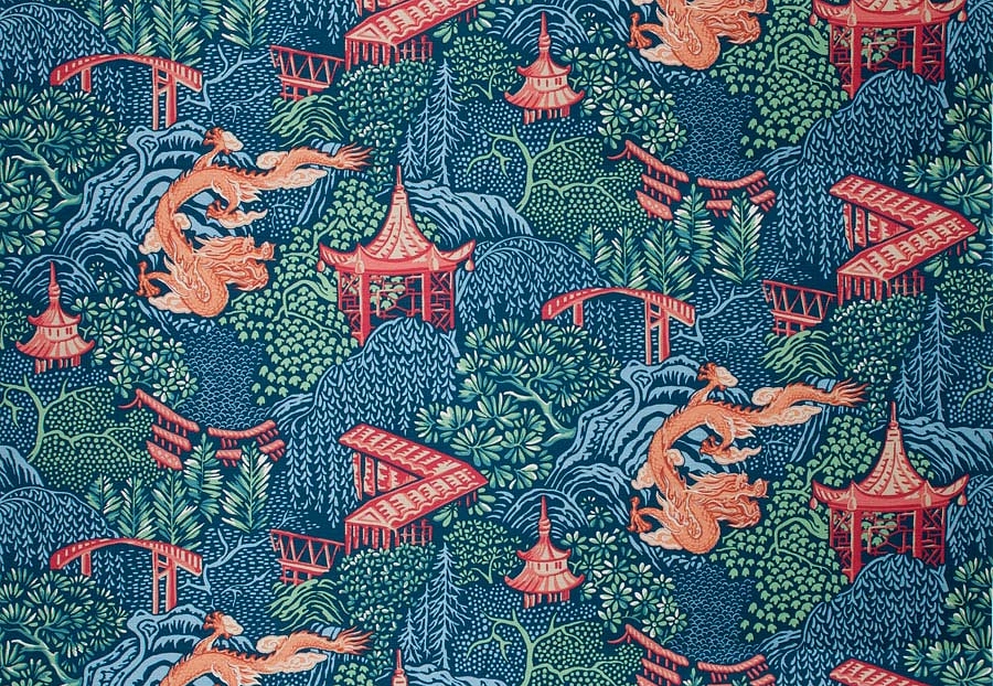 Ткань Trend Navy-Amethyst Prints & Wovens Vol.II 04225/Navy