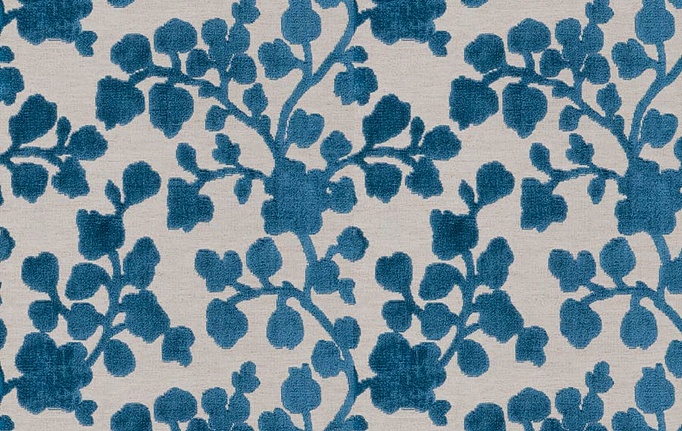 Американская ткань Trend, коллекция Navy-Amethyst Prints & Wovens Vol.II, артикул 04222/Sapphire