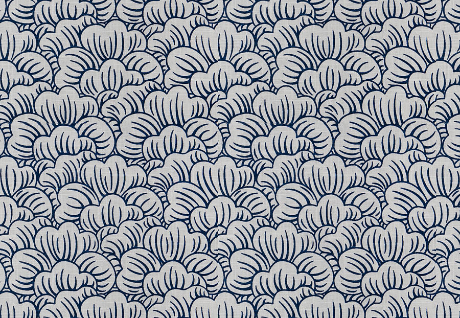 Ткань Trend Navy-Amethyst Prints & Wovens Vol.II 04227/Navy