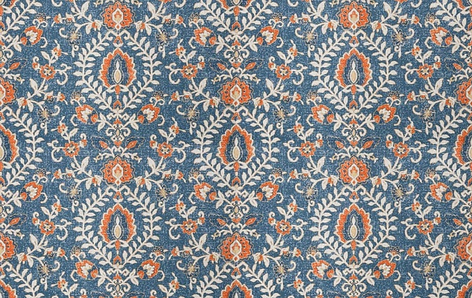 Американская ткань Trend, коллекция Navy-Amethyst Prints & Wovens Vol.II, артикул 04231/Blue