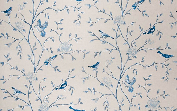 Американская ткань Trend, коллекция Navy-Amethyst Prints & Wovens Vol.II, артикул 04230/Blue