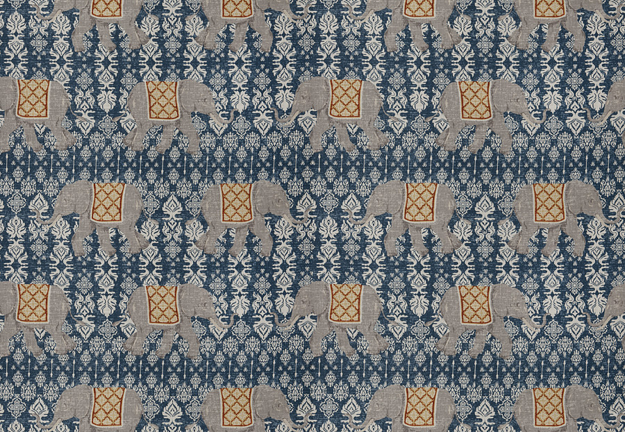 Ткань Trend Navy-Amethyst Prints & Wovens Vol.II 04244/Navy
