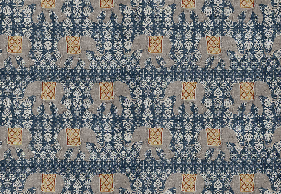 Ткань Trend Navy-Amethyst Prints & Wovens Vol.II 04244/Navy