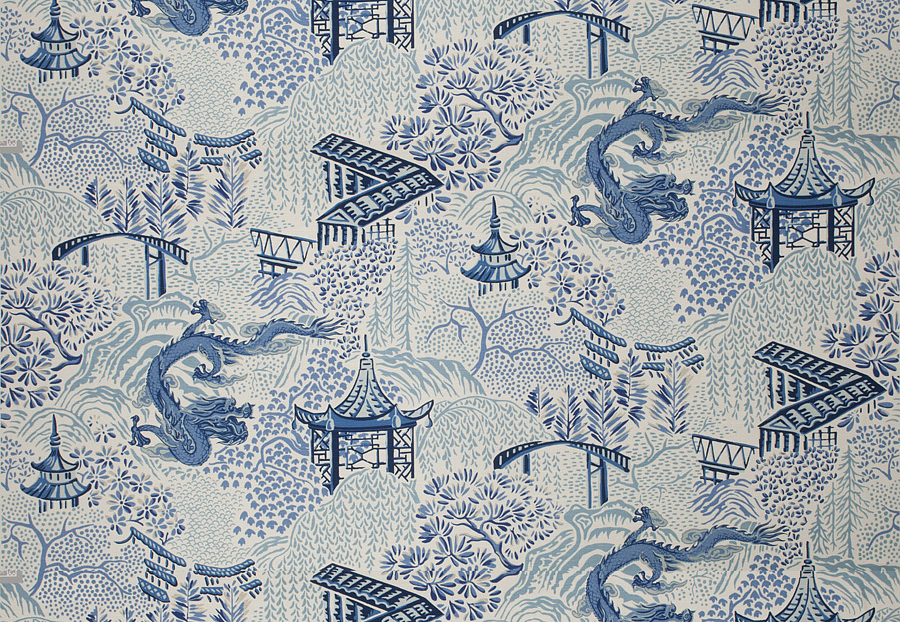 Ткань Trend Navy-Amethyst Prints & Wovens Vol.II 04225/Blue