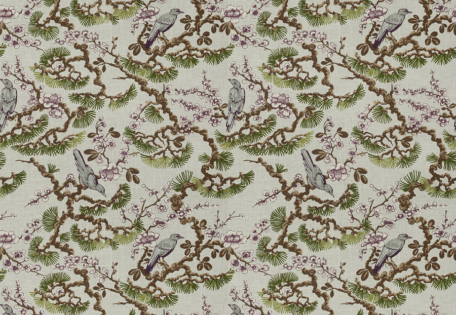 Ткань Trend Navy-Amethyst Prints & Wovens Vol.II 04235/Amethyst
