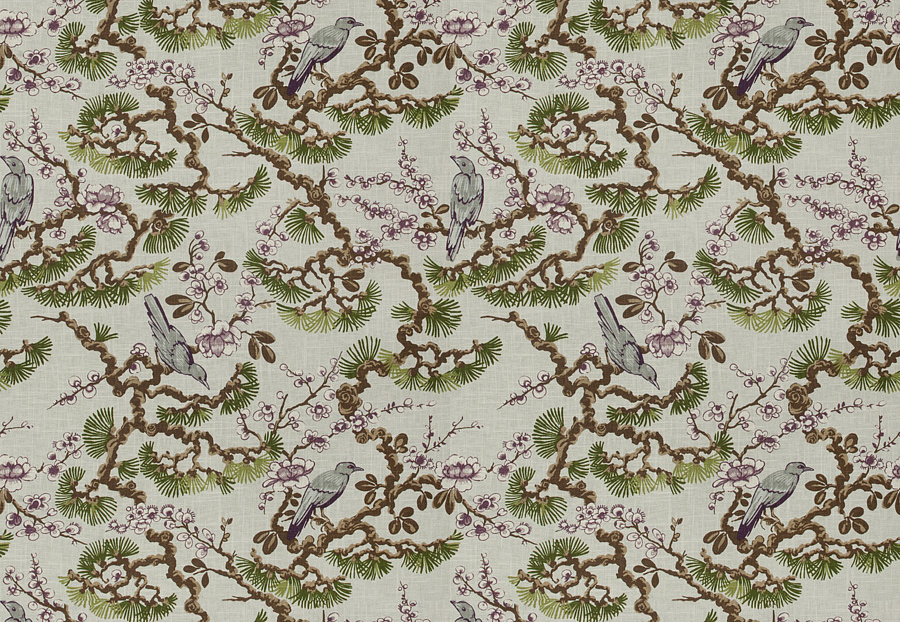 Ткань Trend Navy-Amethyst Prints & Wovens Vol.II 04235/Amethyst