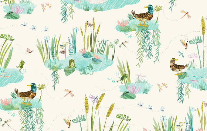 Английская ткань Villa Nova, коллекция Picturebook, артикул V3328/01