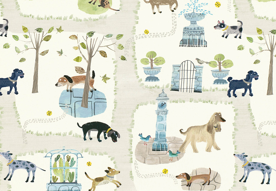 Ткань Villa Nova Picturebook V3324/01