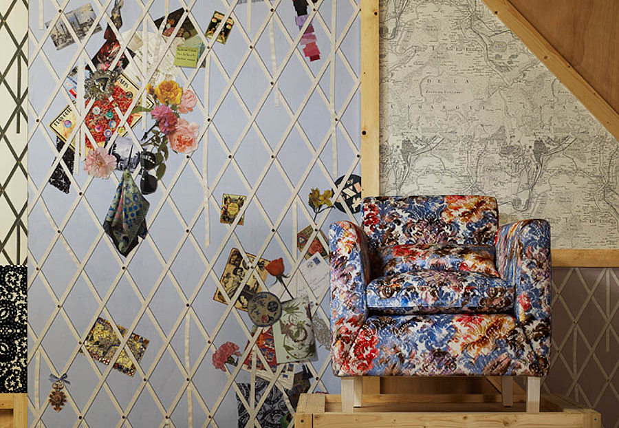 Ткань Christian Lacroix Air De Paris Prints And Weaves FCL020/02
