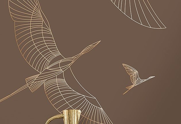 Панно и фотообои Affresco Lines L558