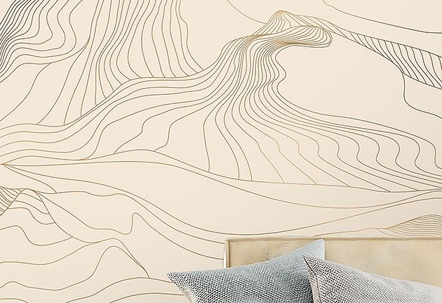 Панно и фотообои Affresco Lines L564