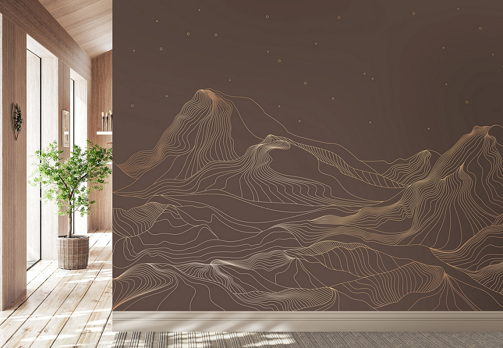 Панно и фотообои Affresco Lines L564