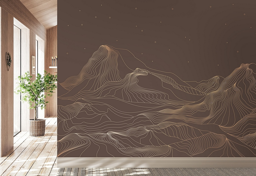 Панно и фотообои Affresco Lines L564