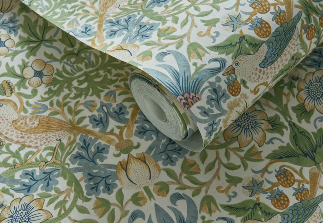 Обои Clarke & Clarke William Morris Designs W0171/01