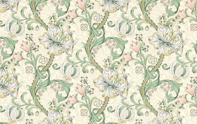 Английские обои Clarke & Clarke, коллекция William Morris Designs, артикул W0174/01
