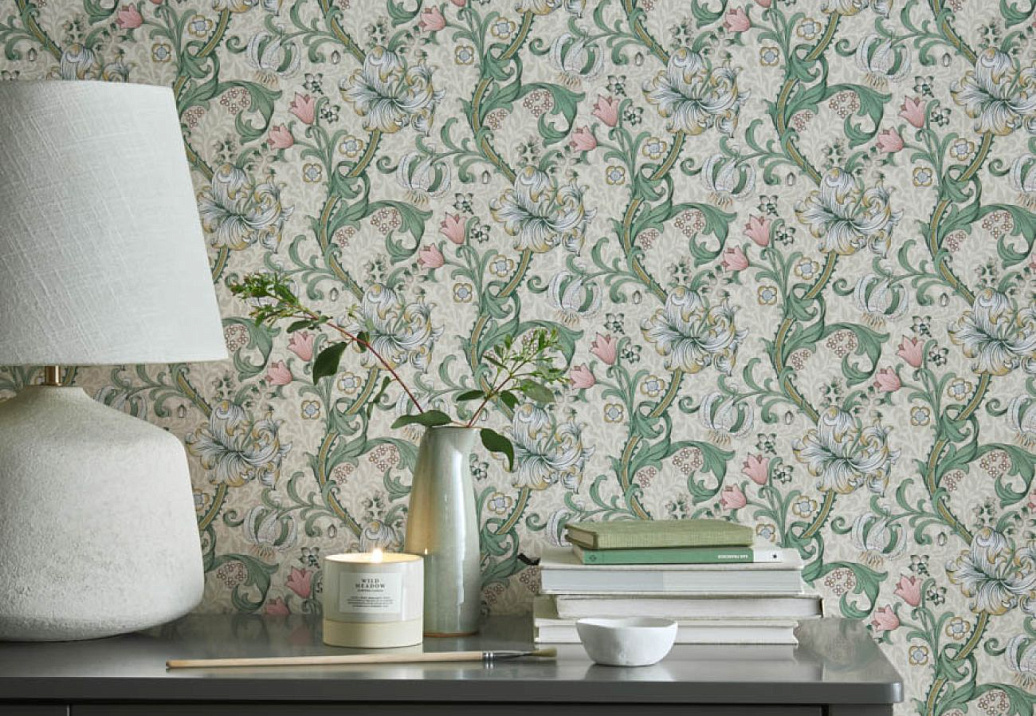 Обои Clarke & Clarke William Morris Designs W0174/01