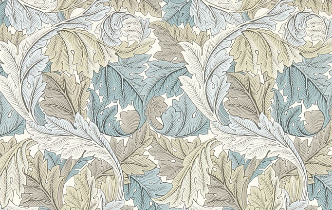 Английские обои Clarke & Clarke, коллекция William Morris Designs, артикул W0175/03
