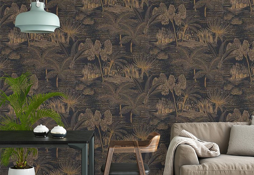 Обои Casamance Bord Du Nil 76141222