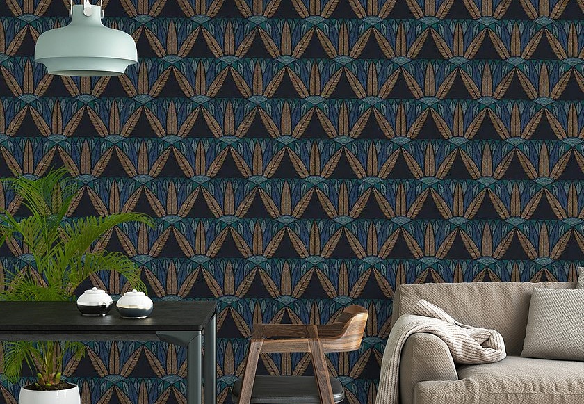 Обои Casamance Bord Du Nil 76162038