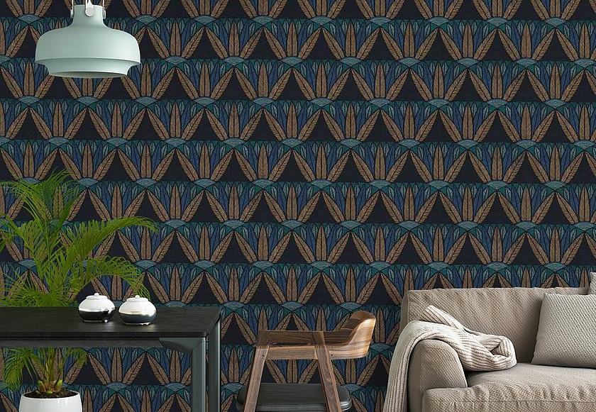 Обои Casamance Bord Du Nil 76162038