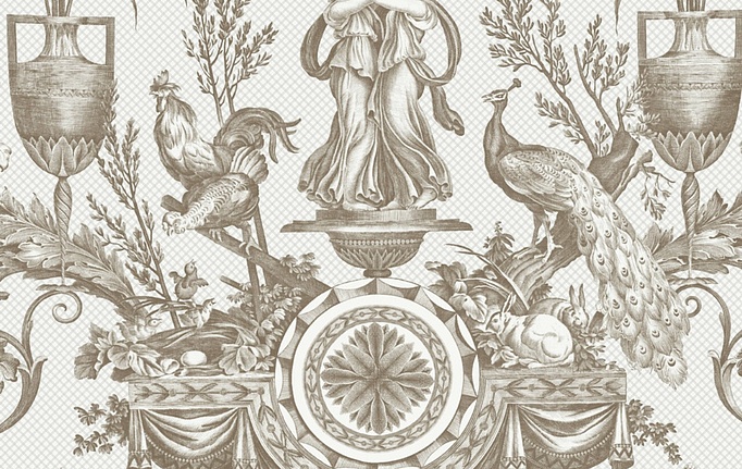 Американские обои York, коллекция Toiles Resource Library, артикул RT7812