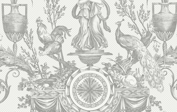 Американские обои York, коллекция Toiles Resource Library, артикул RT7815