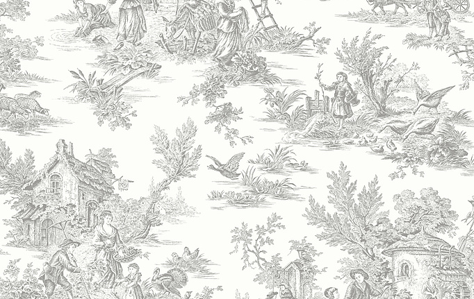 Американские обои York, коллекция Toiles Resource Library, артикул RT7940