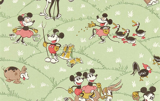 Английские обои Sanderson, коллекция Disney Home, артикул 217266