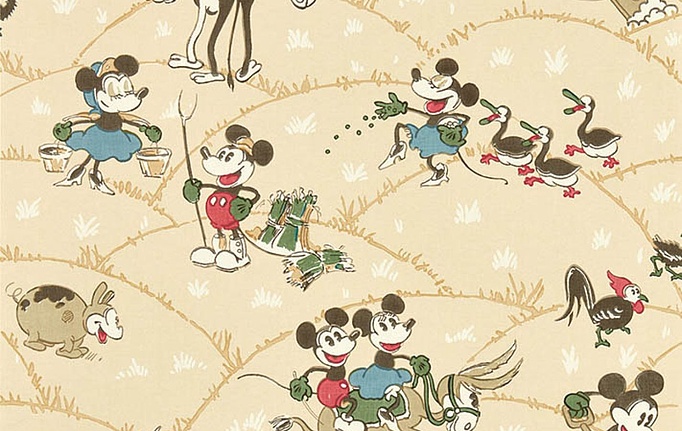 Английские обои Sanderson, коллекция Disney Home, артикул 217267
