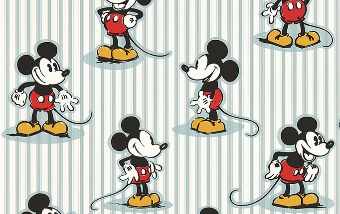 Английские обои Sanderson, коллекция Disney Home, артикул 217271