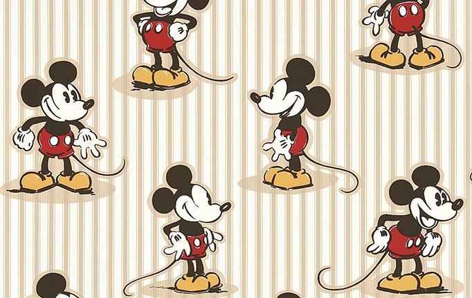 Английские обои Sanderson, коллекция Disney Home, артикул 217273
