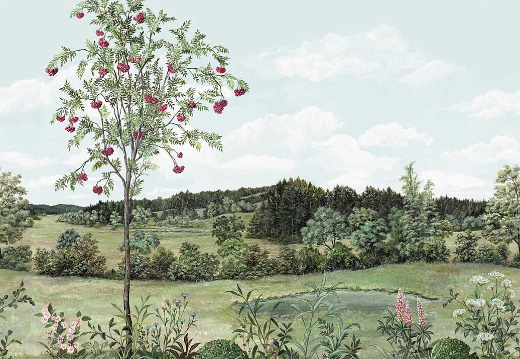 Панно и фотообои Nobilis Marie Hartig - Painted Worlds MHP50