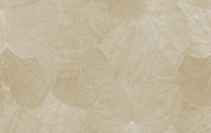 Итальянские панно и фотообои Italreflexes, коллекция Macro, артикул Leaves-001/Gypsum
