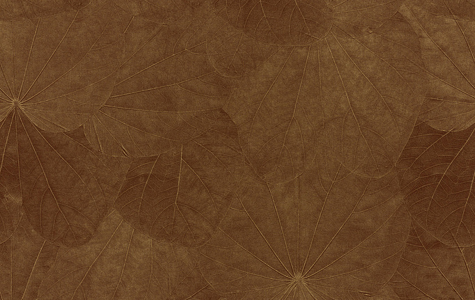 Итальянские панно и фотообои Italreflexes, коллекция Macro, артикул Leaves-001/Gold