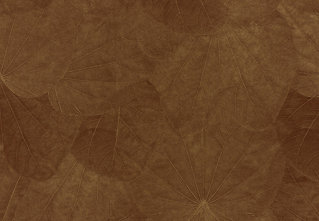 Панно и фотообои Italreflexes Macro Leaves-001/Gold