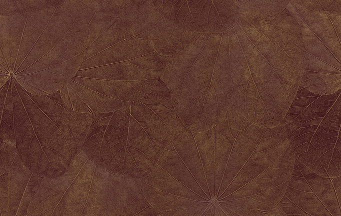 Итальянские панно и фотообои Italreflexes, коллекция Macro, артикул Leaves-001/PureGold