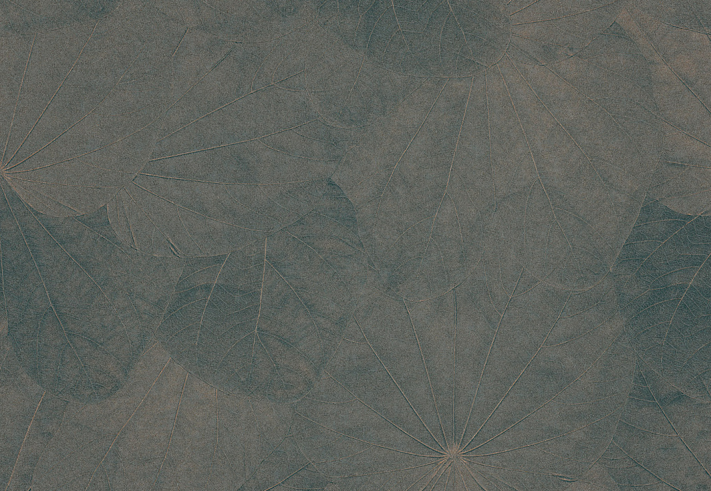 Панно и фотообои Italreflexes Macro Leaves-001/Copper